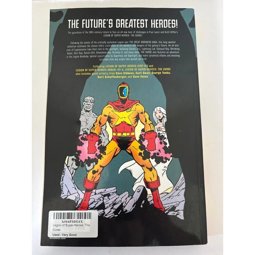 Legion of Super-Heroes: The Curse by Levitz & Giffen DC Comics 2014 TPB